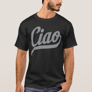 T-shirt Script Ciao (Gris)