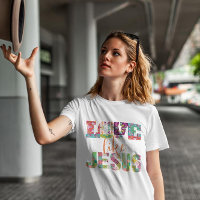 Script coloré Amour comme Jésus
