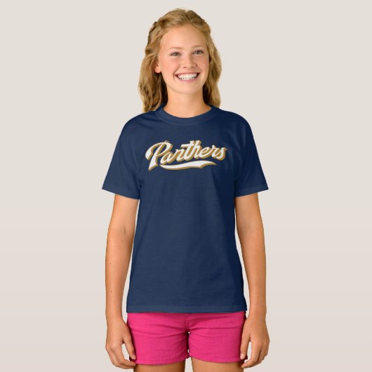 T-shirt Script de Panthers FIU (Devant entier)