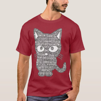 T-shirt Script Kitty Linu par MCMA sudo apt get meow