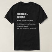 T-shirt Script Médicale (Design devant)