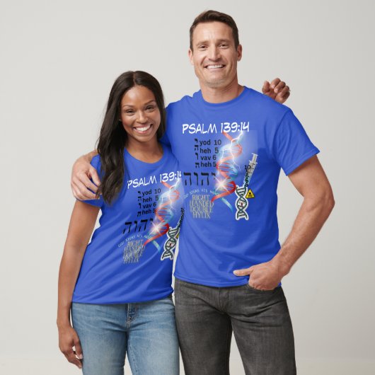 T-shirt SCRIPTURE D'ADN (Unisexe)