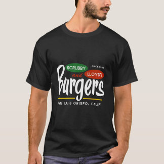 T-shirt Scrubby Lloyd'S Burgers San Luis Obispo Californie