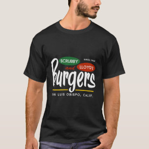 T-shirt Scrubby Lloyd'S Burgers San Luis Obispo Californie