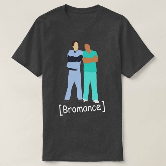 T-shirt Scrubs Bromance (Design devant)