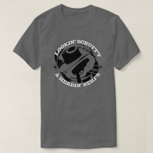 T-shirt Scruffy & Herding Nerfs Funny Nouveauté