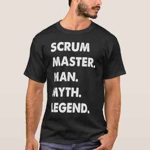 T-shirt Scrum Master Homme Mythe Légende