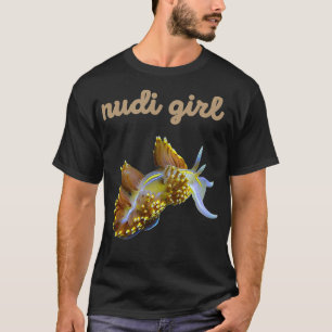 T-shirt Scuba Diver Nudi Girl Nudibranche