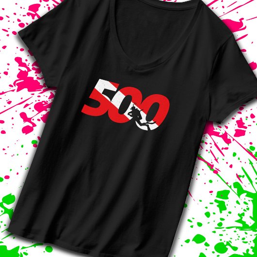 T-shirt Scuba Diver Poison 500e Scuba Diving Milestone