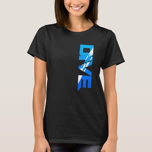 T-shirt Scuba Diving Dive (Devant)