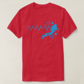 T-shirt Scuba Heartline Plongée Plongée Plongée Plongée (Design devant)