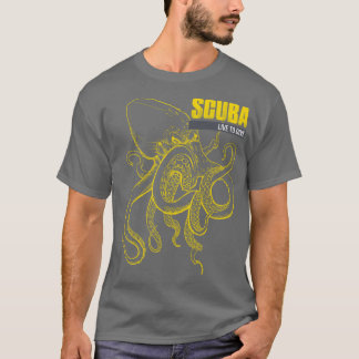 T-shirt SCUBA Live to DIVE