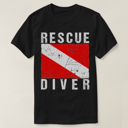 T-shirt SCUBA Secourt Diver pour instructeurs étudiants pl (Design devant)