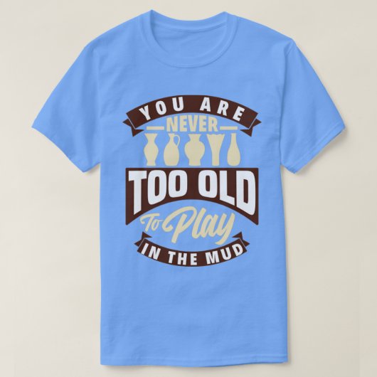 T-shirt Sculpter Argile Terroir Poterie Drôle Potter (Design devant)