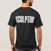 T-shirt Sculpteur (Dos)