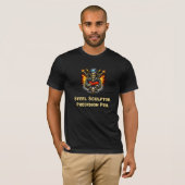 T-shirt Sculpteur d'acier Precision Pro Conception d'artis (Devant entier)
