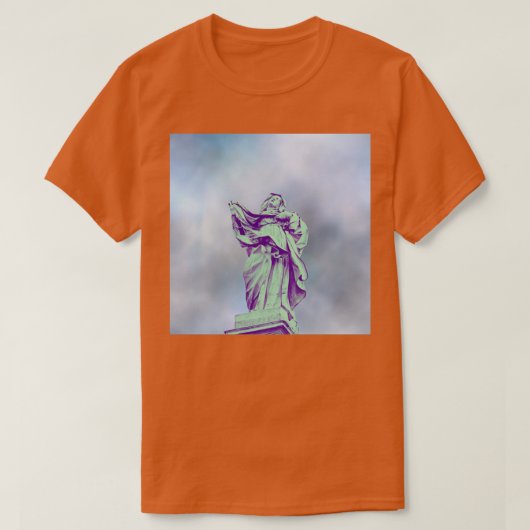 T-shirt sculpture de femmes en marbre (Design devant)