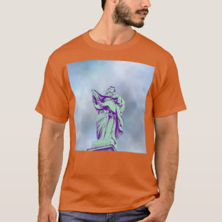 T-shirt sculpture de femmes en marbre