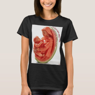 T-shirt Sculpture de pastèque femme et enfant en coton bio