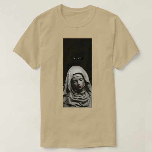 T-shirt sculpture quotPUREquote (Design devant)