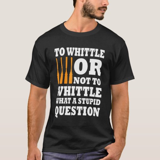 T-shirt Sculpture sur bois Citation Cool (Devant)
