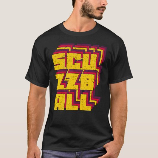 T-shirt Scuzzball vintage (Devant)