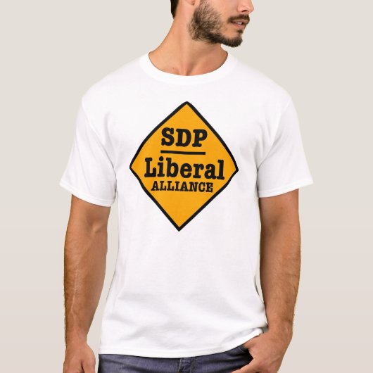T-shirt SDP Alliance libéral signent (Devant)