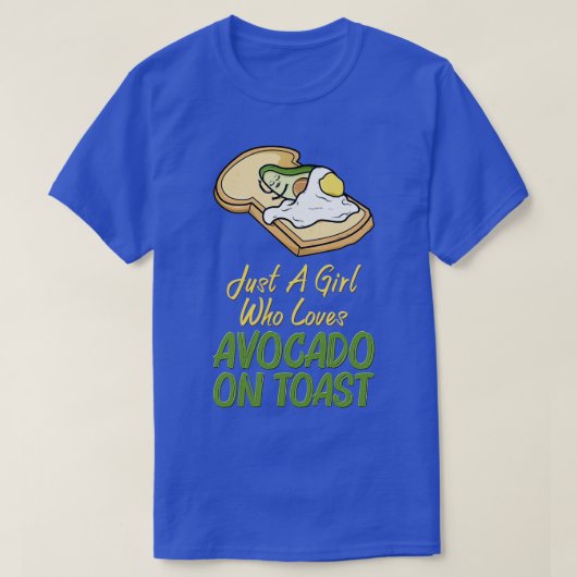 T-shirt Se Avocado Toast Damen Veganer Vegetarier 5 (Design devant)