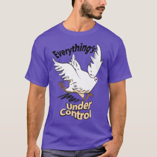 T-shirt Se balader comme un poulet sans tête