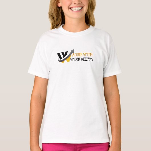 T-shirt Se balader souvent, se demander toujours (Devant)