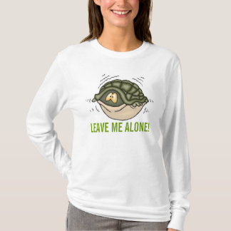 T-shirt se cacher dans sa carapace de tortue laissez-moi t
