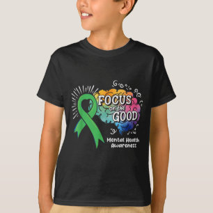T-shirt Se concentrer sur la bonne santé mentale sensibili
