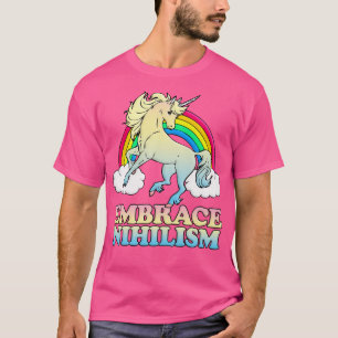 T-shirt Se confronter au nihilisme nihiliste mèmes Humour
