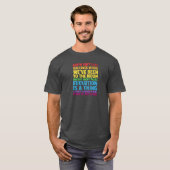 T-shirt 'Se Débattre Pour La Science' (Devant entier)