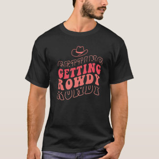 T-shirt Se déchaînant Se mariant Enterrement de vie de jeu