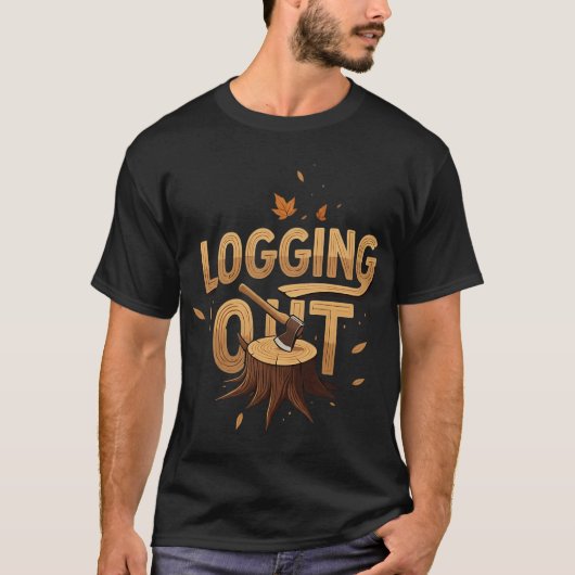 T-shirt Se déconnecter (Devant)