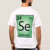 T-shirt (Se) d'élément de sélénium (Dos)