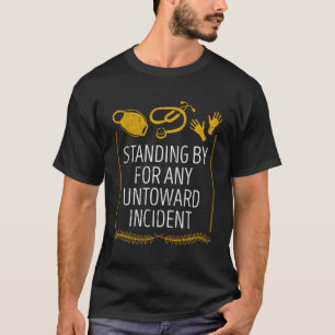 T-shirt Se Déplacer Pour Les Premiers Répondants D'Inciden