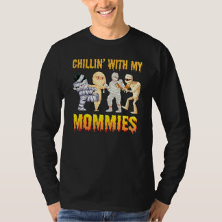 T-shirt Se détendre avec mes momies Halloween Creeps Vampi
