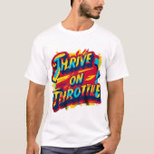 T-shirt Se développer sur Throttle Tee (Devant)