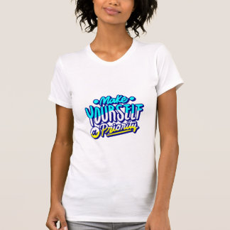 T-shirt se donner la priorité conception motivationnelle