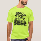T-shirt Se Faire Submerger Reste Trashy (Devant)