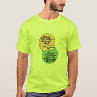 T-shirt Se masturber pour des objets de charité qui vous f