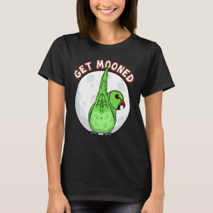 T-shirt Se Mooner Je Parrot Sous Les Feux I Green Indian R
