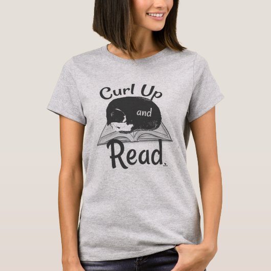 T-shirt Se peloter Lire Chat Conception de lecture cool (Devant)
