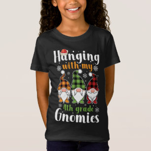 T-Shirt Se pendre avec les nanas Gnome Noël Noël Noël Noël