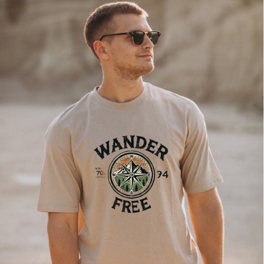 T-shirt se promener libre