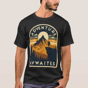T-shirt Se Promener Souvent, Se Demander Toujours - Aventu