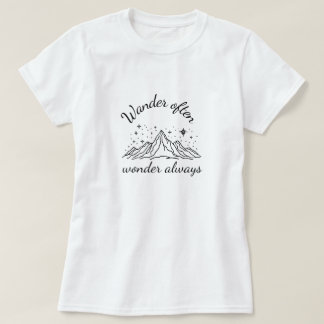 T-shirt Se Promener Souvent, Se Demander Toujours - T-Shir