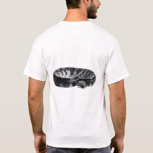 T-shirt Se responsabiliser avec Python Spirit (Dos)